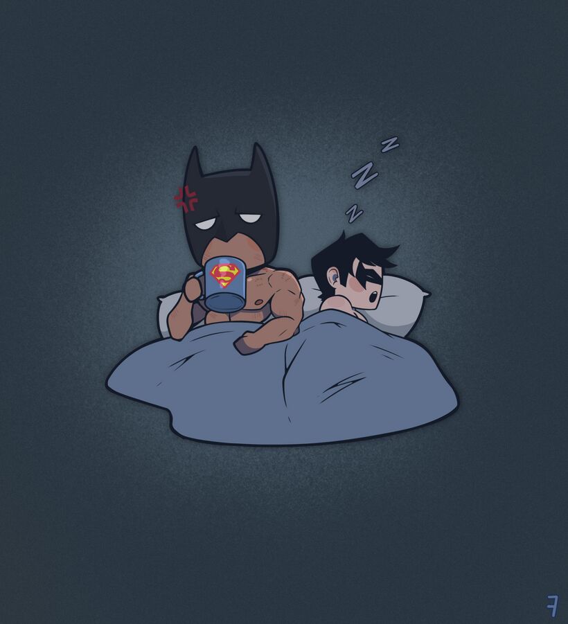 DICK INSIDE BATCAVE page 8 full