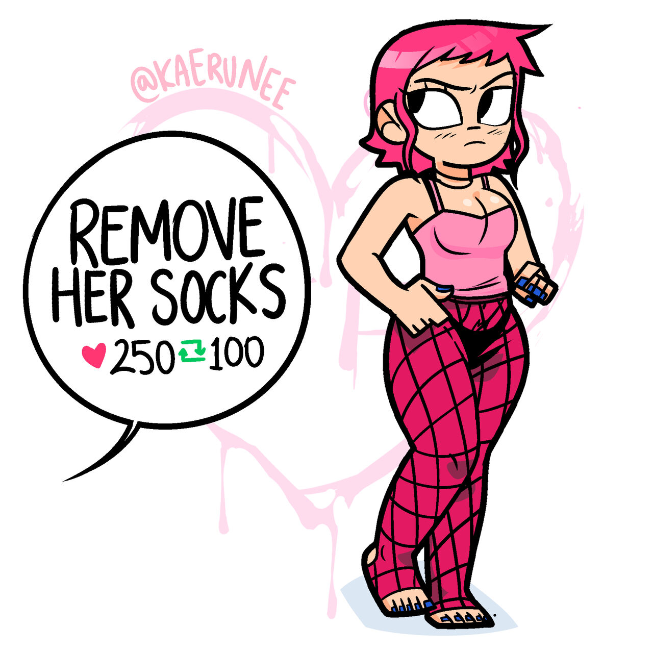 Ramona Flower Stripgame page 4 full