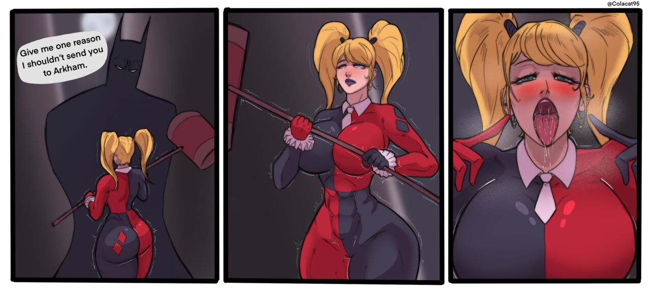 Harley Quinn x Batman page 4 full