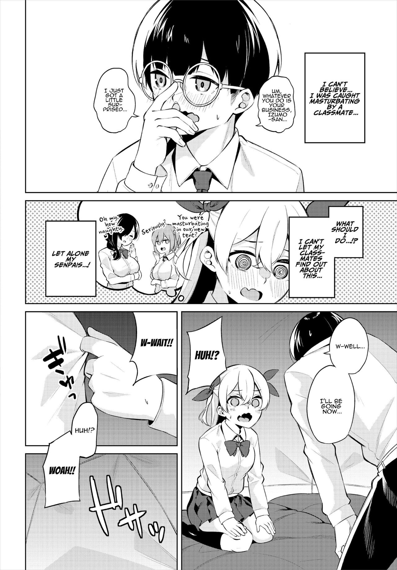 H Camp ~Yarimoku Yagai Katsudoubu Nisshi~ Gappon-ban 02 | Sex Campers ~The Diary of the Outdoor Casual Sex Club~ Compilation 2 page 10 full