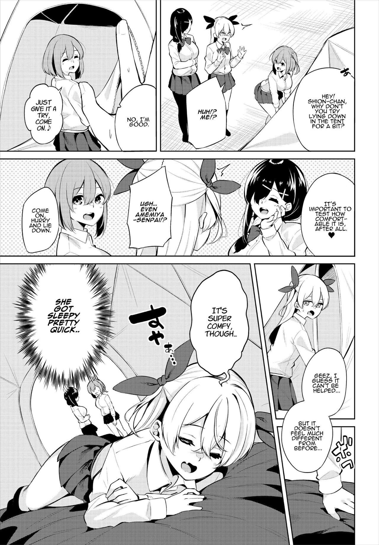 H Camp ~Yarimoku Yagai Katsudoubu Nisshi~ Gappon-ban 02 | Sex Campers ~The Diary of the Outdoor Casual Sex Club~ Compilation 2 page 5 full