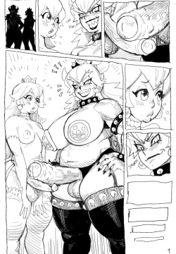Peach x Bowsette