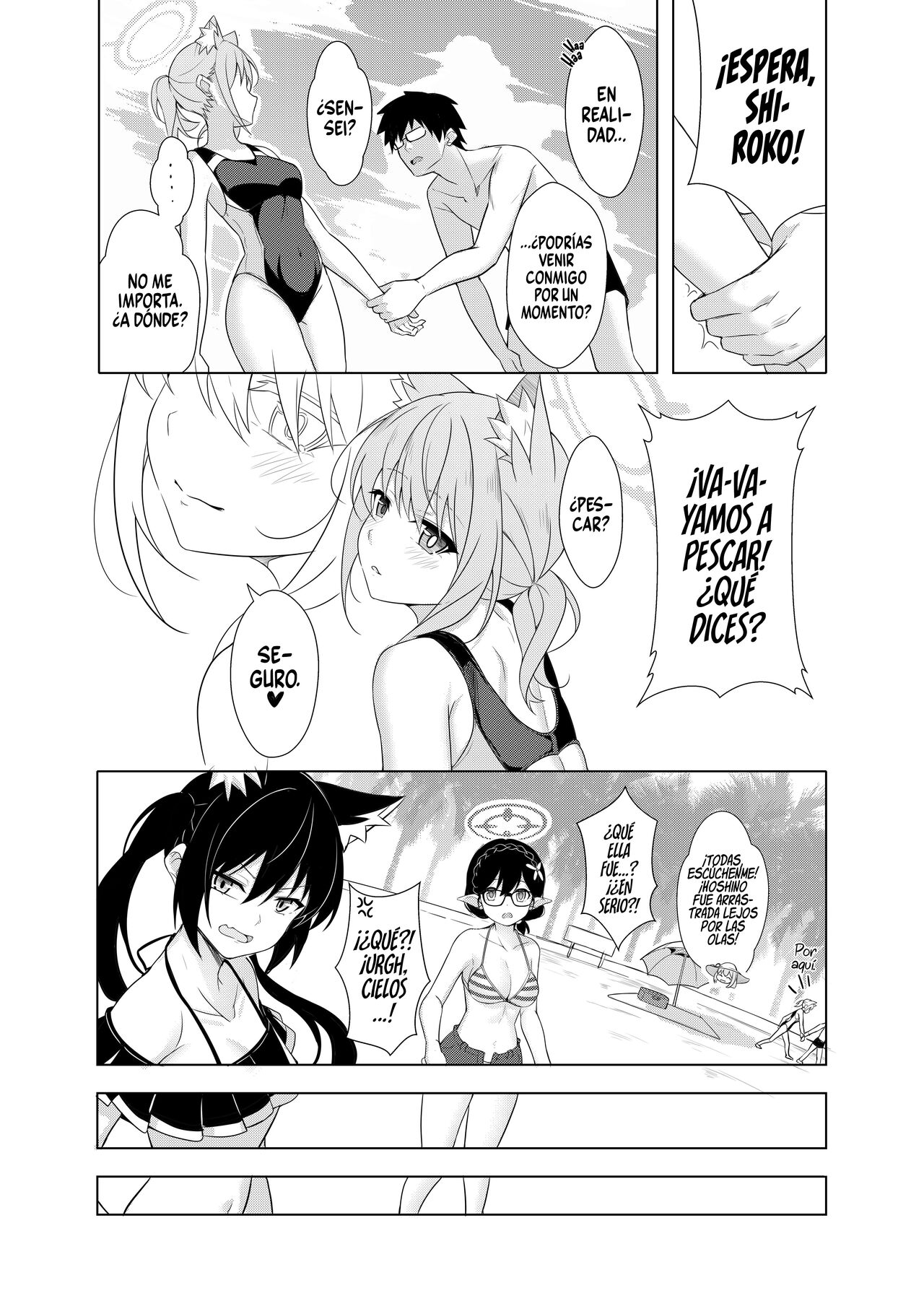 Daily Shiroko Summer Notes page 9 full