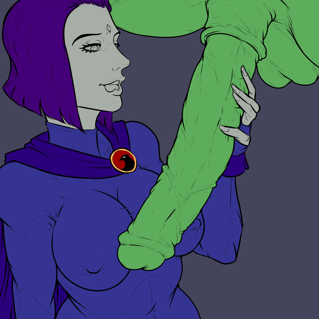 Raven &amp; Beast Boy page 4 full