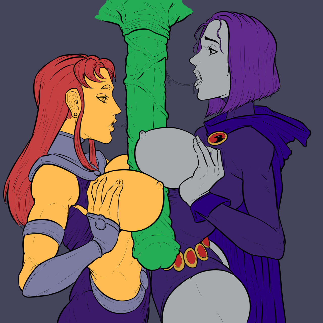 Raven &amp; Beast Boy page 6 full