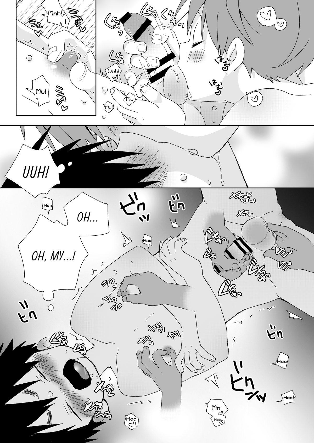 Yakumo-Senpai to Yuusuke-kun Inmu Hen! | Yakumo &amp; Yusuke Explicit version! page 10 full
