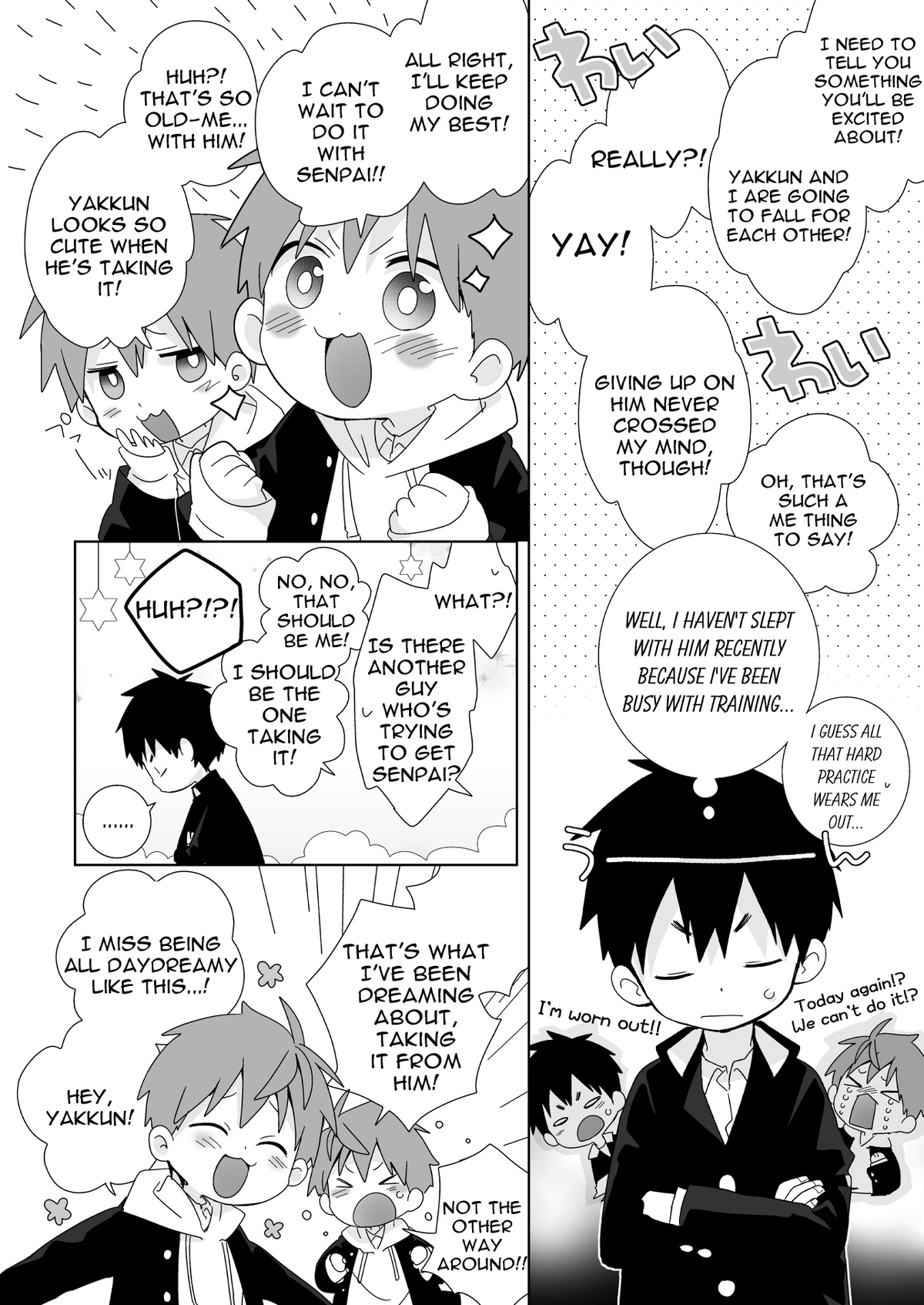 Yakumo-Senpai to Yuusuke-kun Inmu Hen! | Yakumo &amp; Yusuke Explicit version! page 5 full