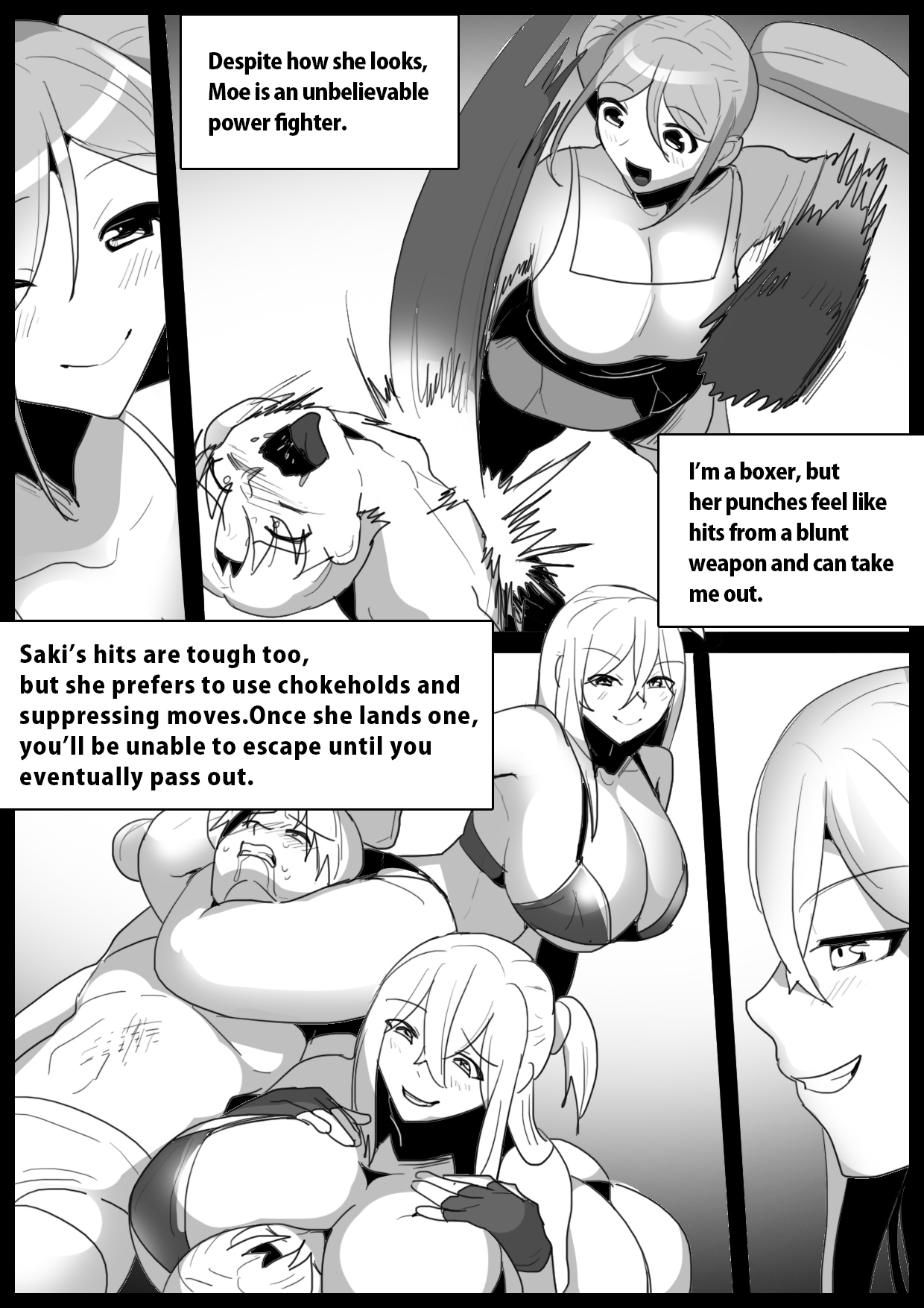 Publically punished and trampled by two large-breasted wrestlers page 4 full