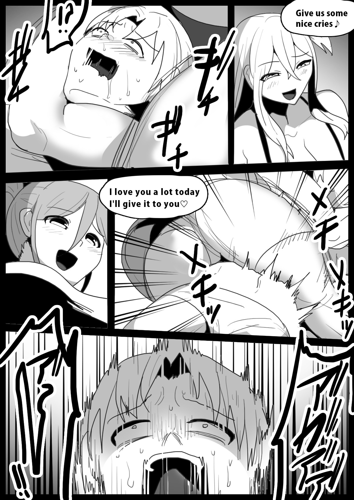 Publically punished and trampled by two large-breasted wrestlers page 8 full