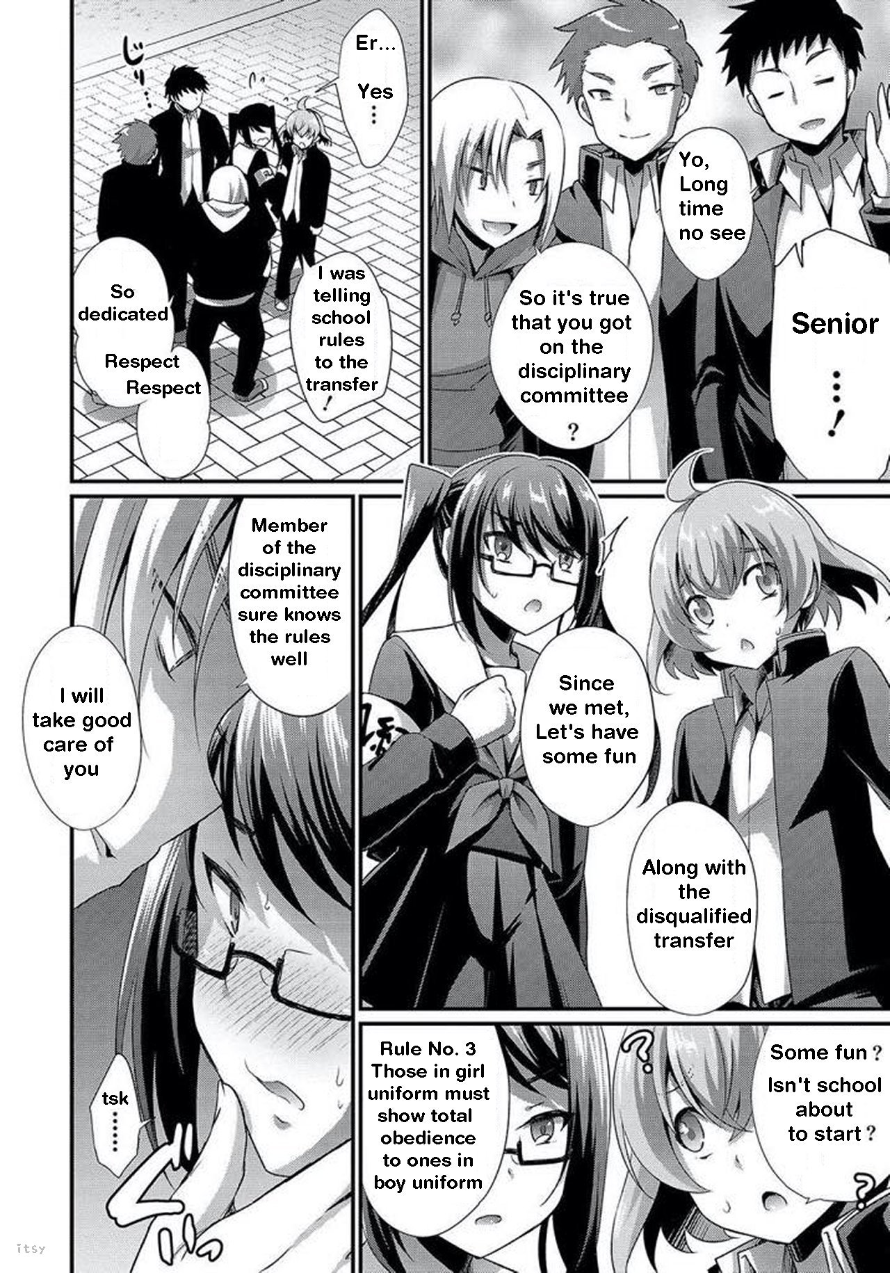 Ochinchin Caste | The Penis Caste 1&amp;2 page 6 full