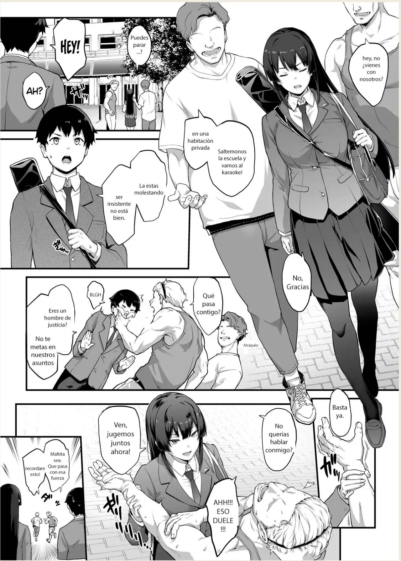 Kendoubu Shushou de Osananajimi no Bijin de Tsuyoi Boku no Kanojo ga, Charao ni Assari Otosareru Wake ga Nai  page 1 full