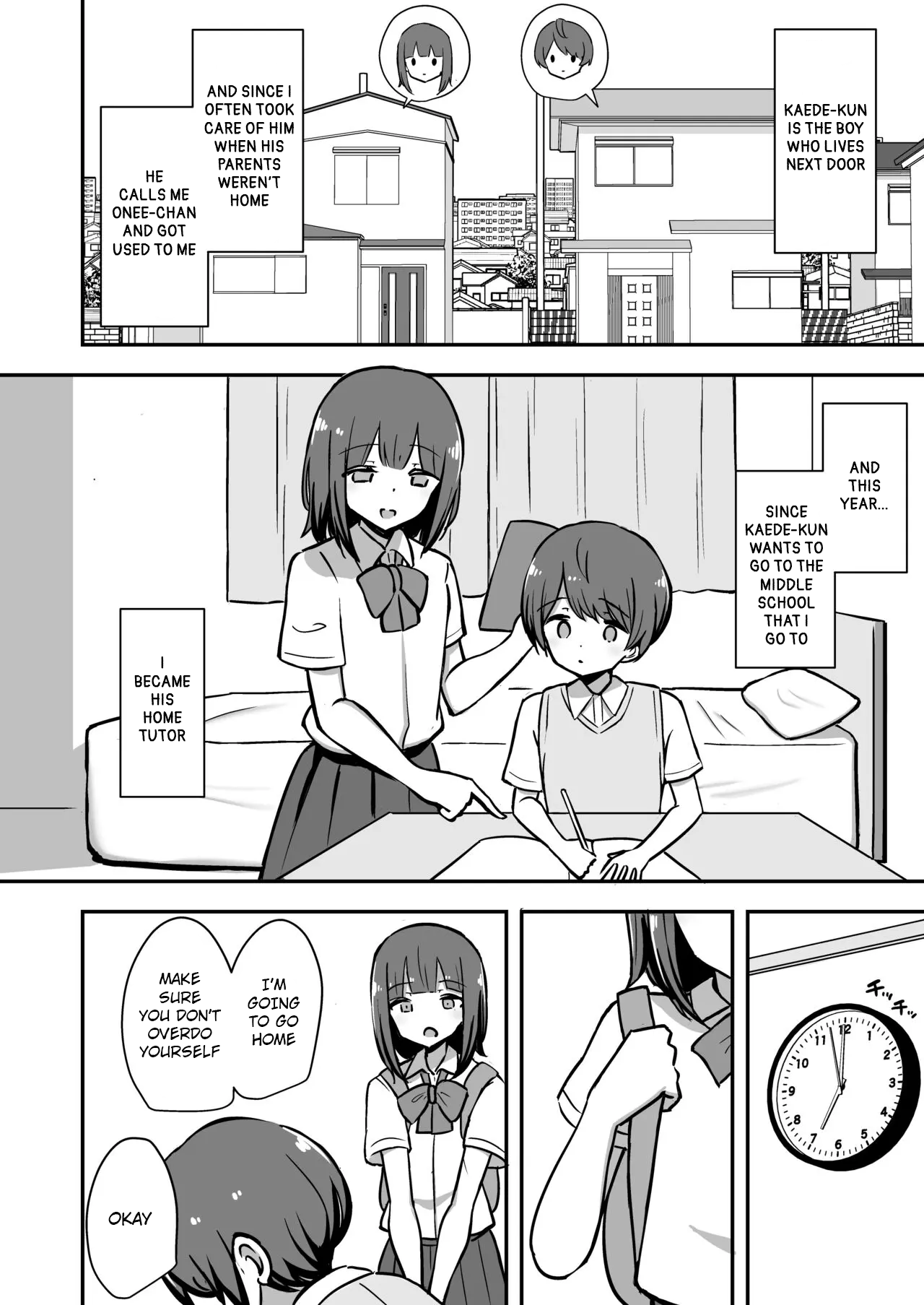 Boku to Onee-san no Kimochii Obenkyou Preview Ban page 3 full