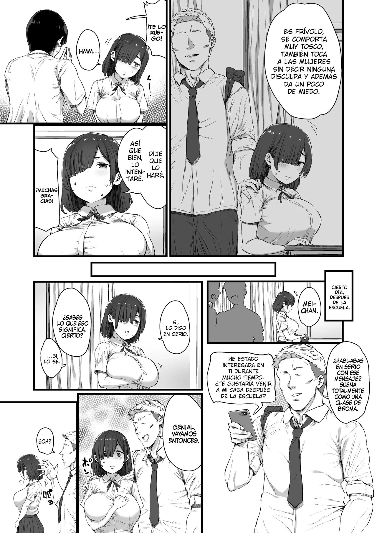 Kareshi ni Tanomarete Dakareru Mei-san page 4 full