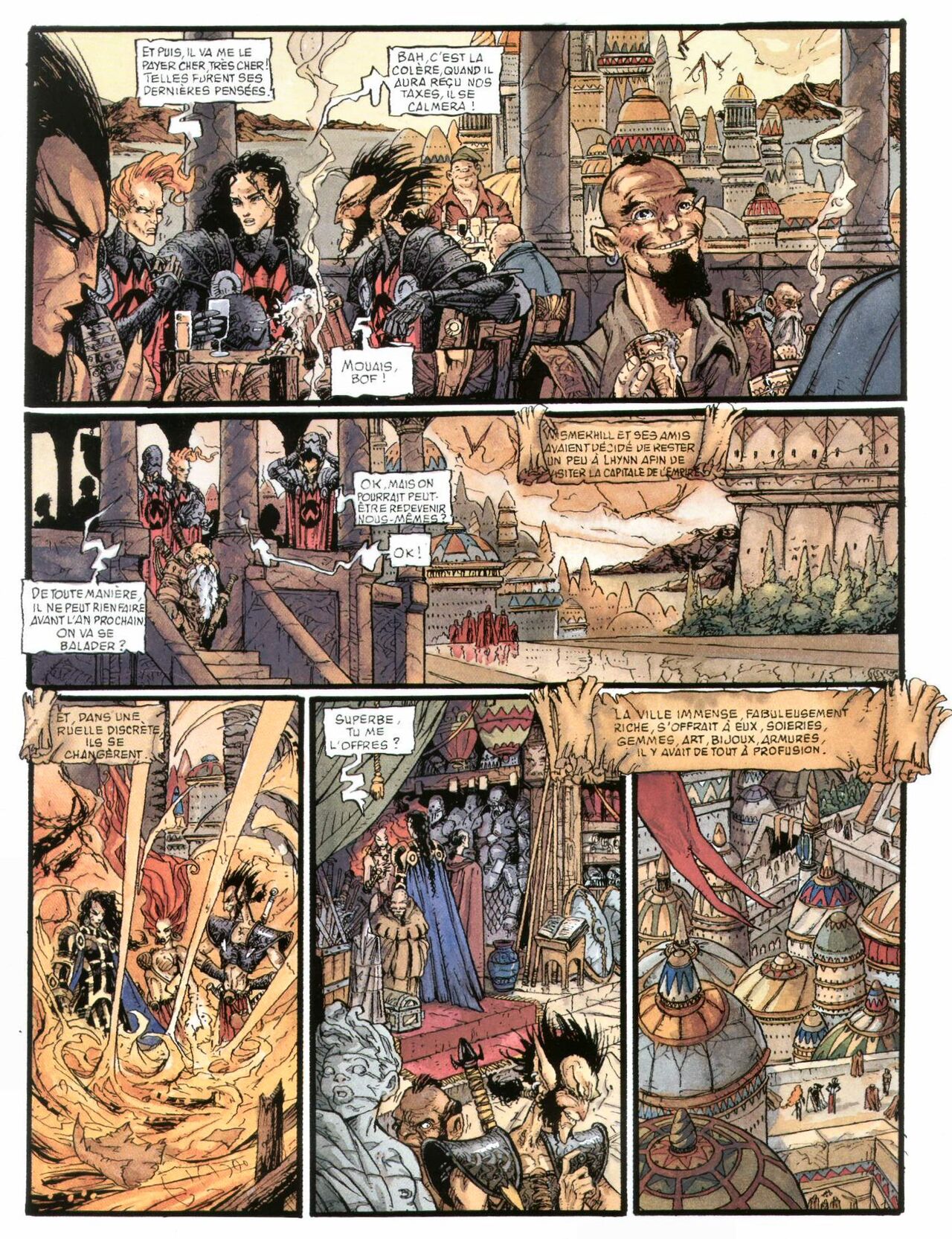 Chroniques De La Lune Noire - T7 - De Vents, De Jade Et De Jais page 3 full