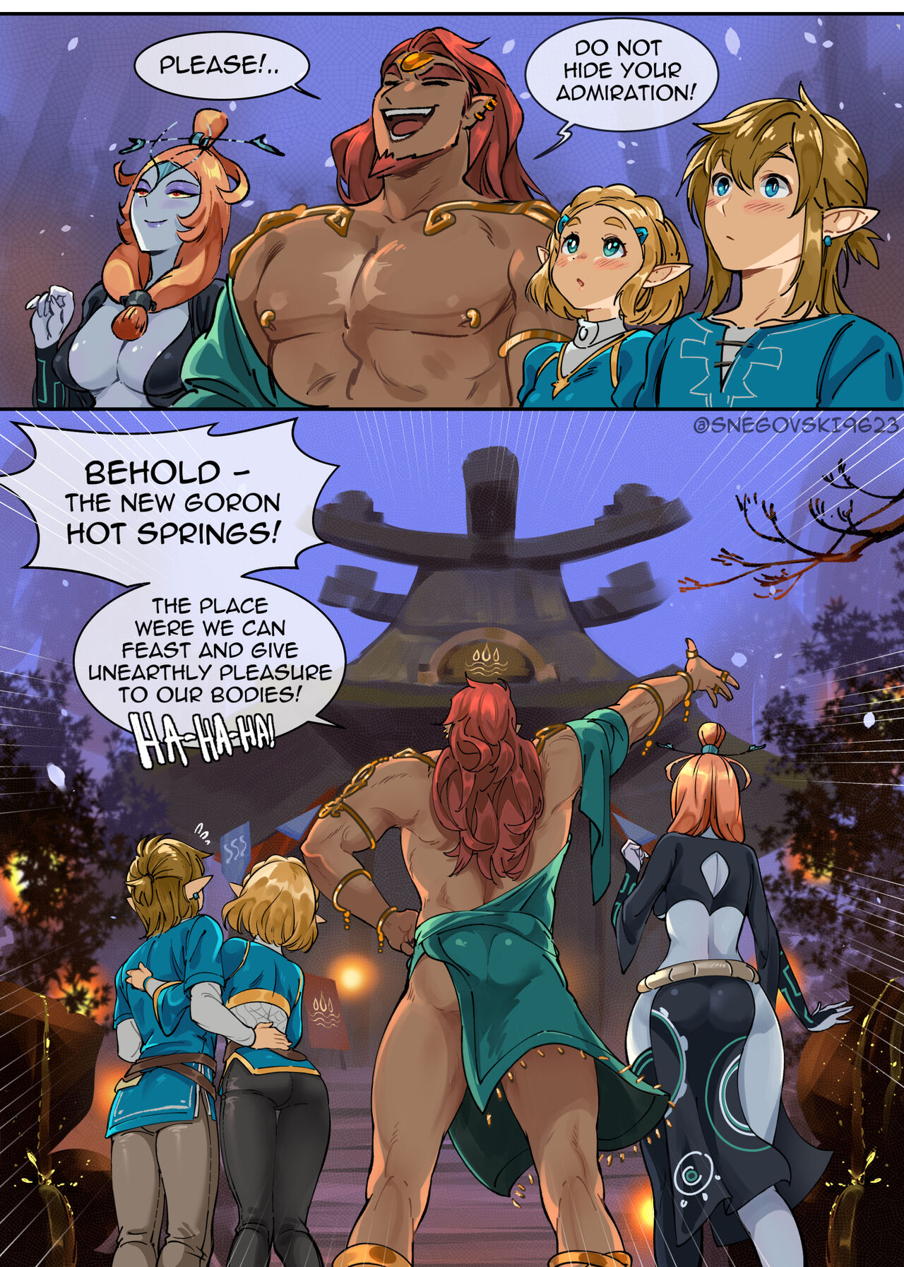 Zelda's Double Date page 2 full