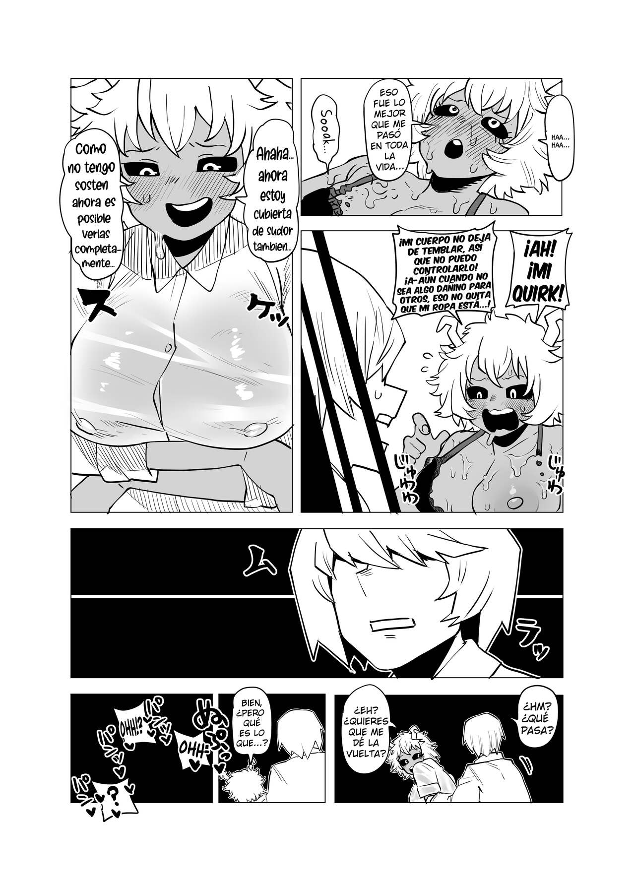 Teisou Gyakuten Butsu ~Ashido Mina no Baai~ | Academia de Héroes &amp; una Moralidad Invertida 5: ~Ashido Mina~ page 10 full