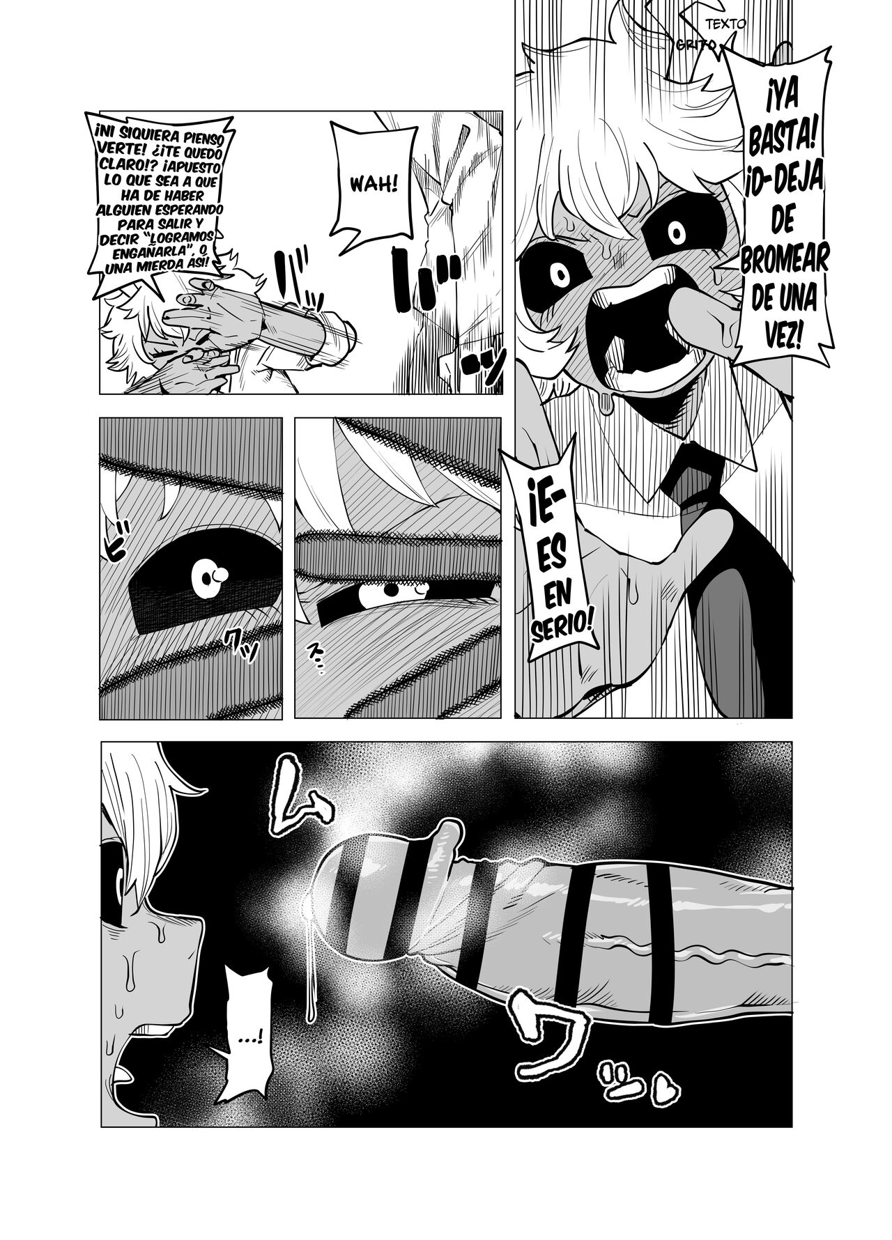 Teisou Gyakuten Butsu ~Ashido Mina no Baai~ | Academia de Héroes &amp; una Moralidad Invertida 5: ~Ashido Mina~ page 4 full