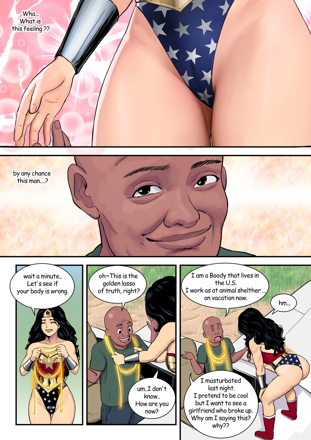 Wonder Woman's strange felt page 10 full