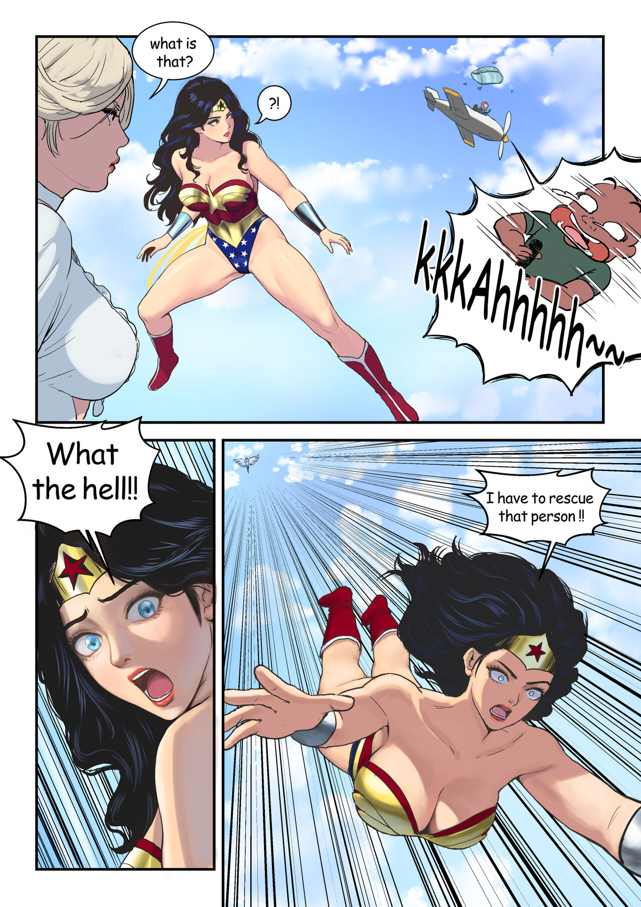 Wonder Woman's strange felt page 7 full