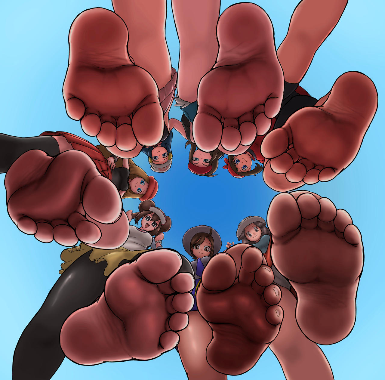 Giantess Pokegirls page 1 full