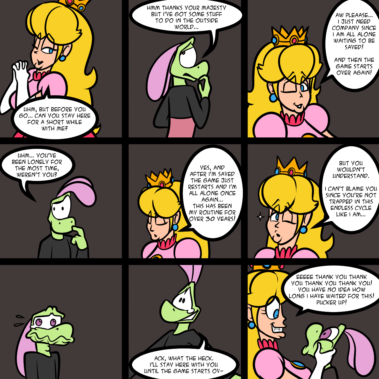 Thank You, Jimmy your Princess is in this Castle! page 9 full