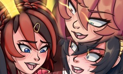 Sierra, Camilla, and Linsi.