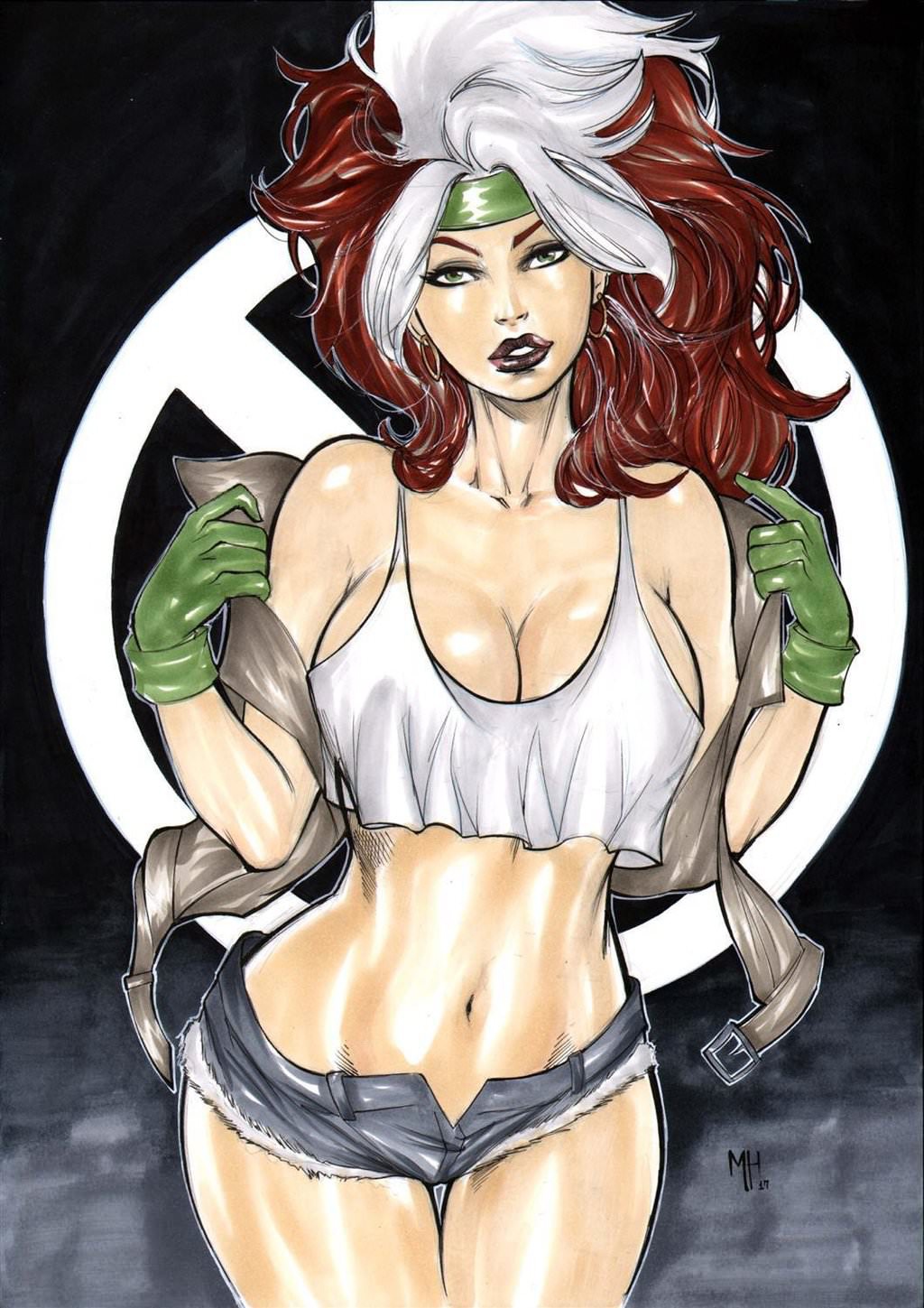 X-Men's Rogue page 9 full