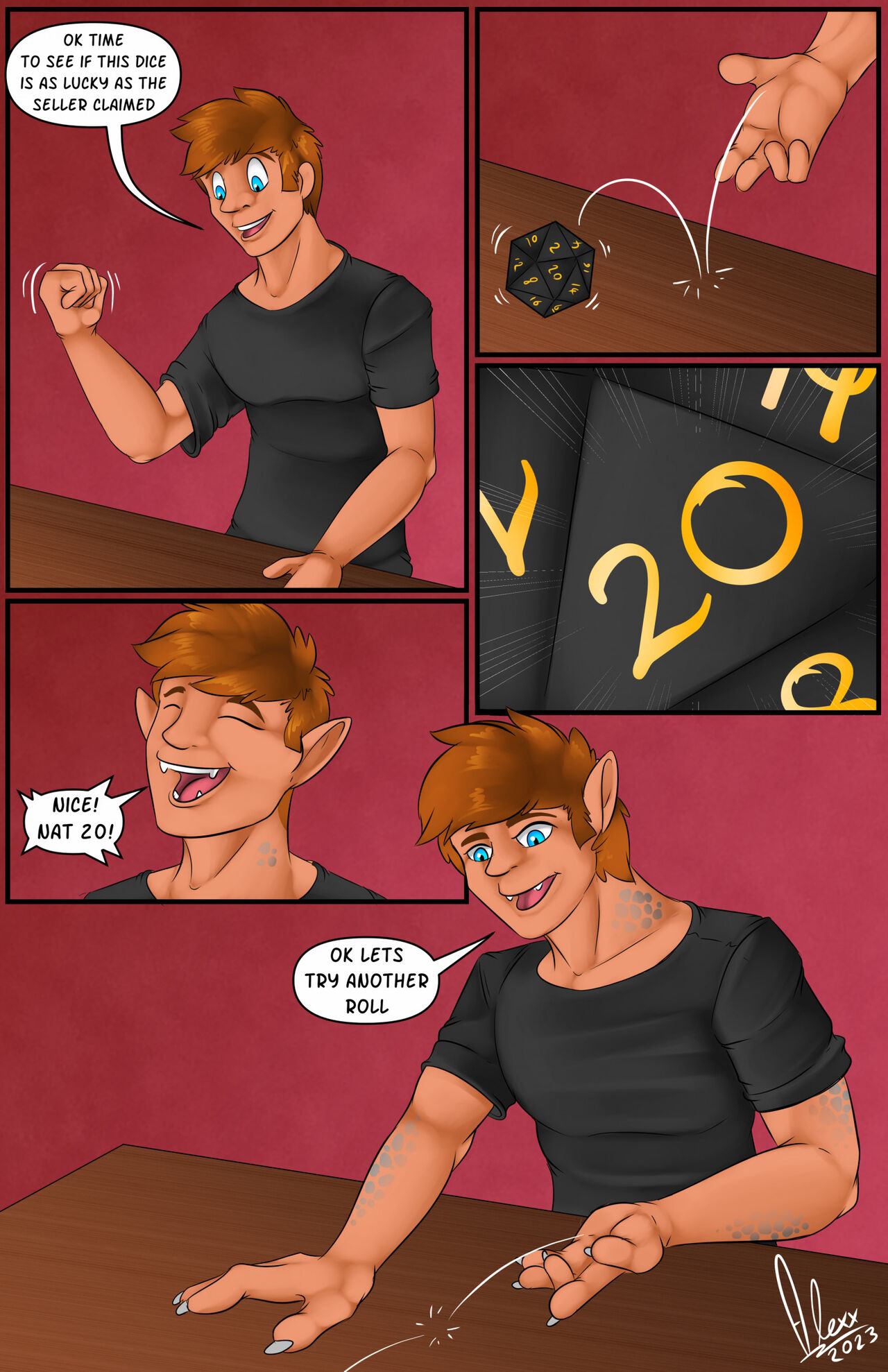 Dungeons &amp; Dongs page 1 full
