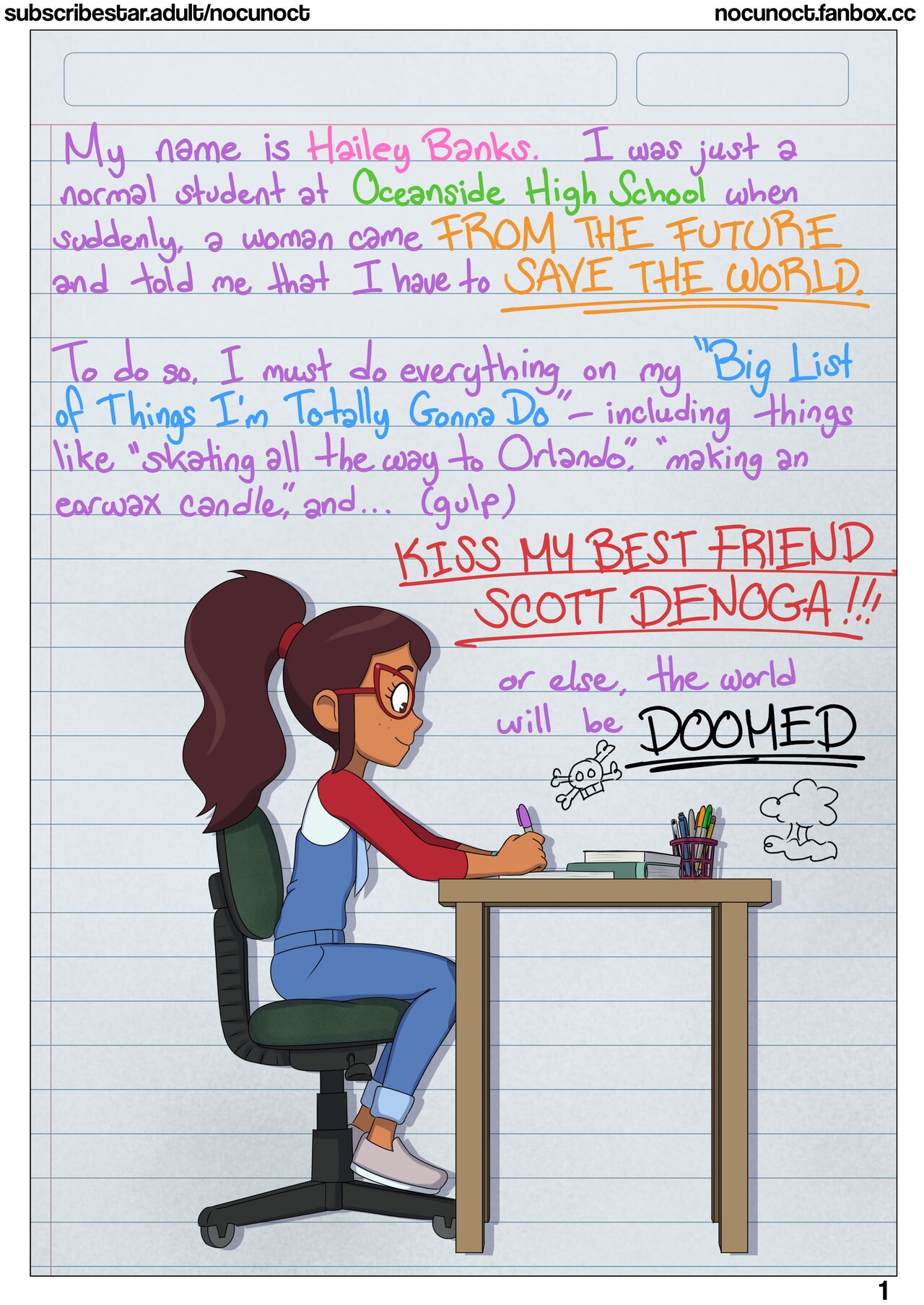 Hailey's cumtastic halloween Fiestavaganza page 3 full