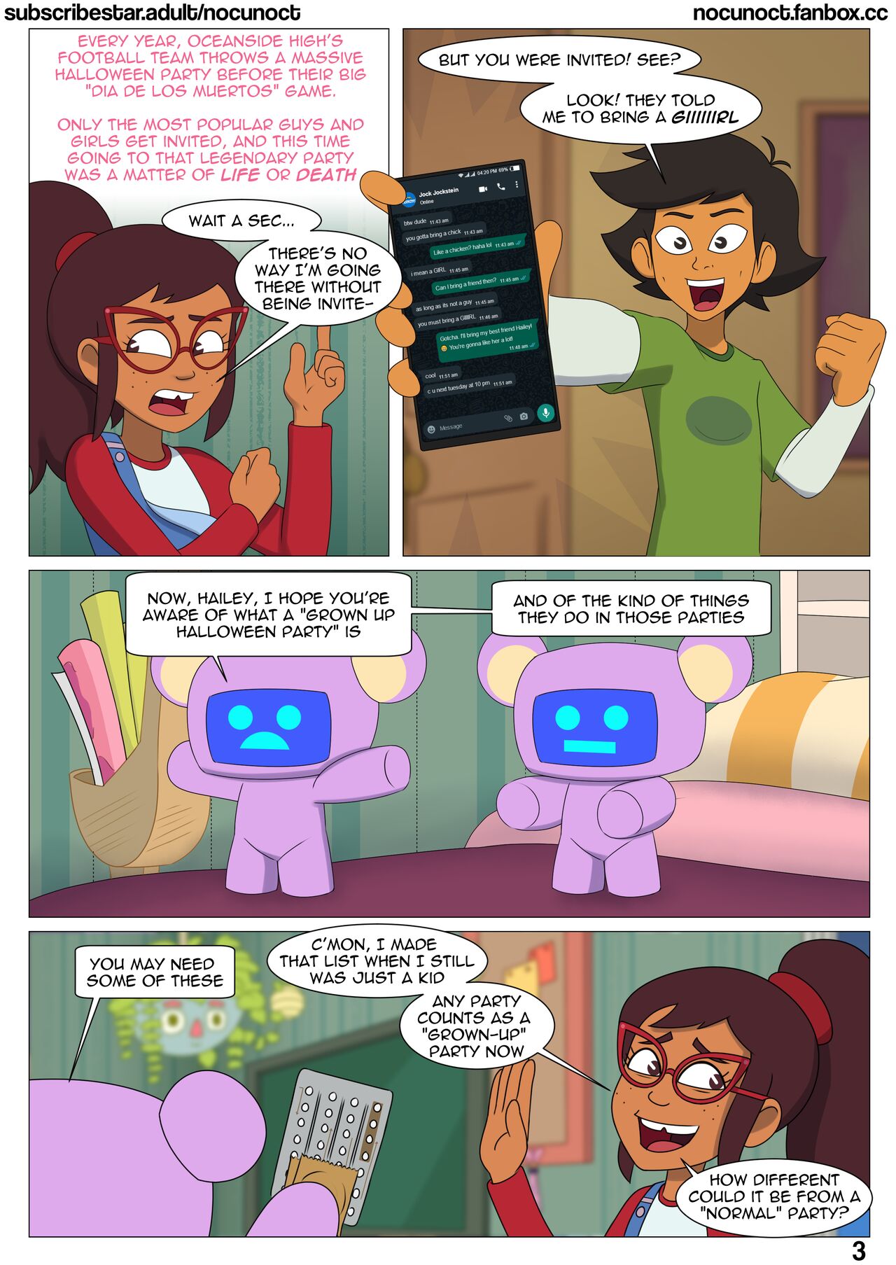 Hailey's cumtastic halloween Fiestavaganza page 5 full