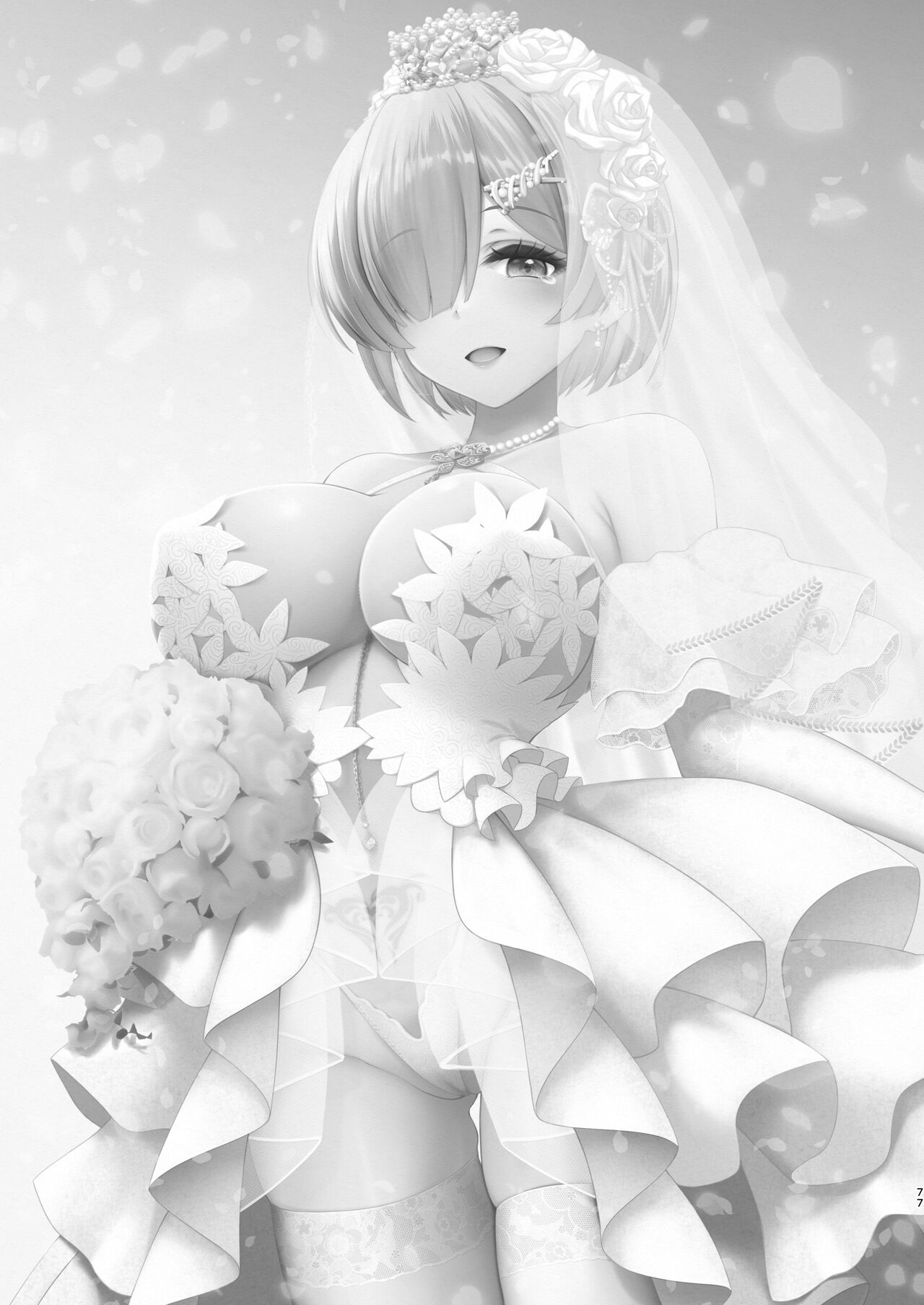 Shinkon Hoyahoya Chounyuu Hitotsuma-layer - Fumika ~Shoya wa Otto Igai to... Futa Ana Nama Sounyuu Wedding Kojin Satsuei~ | 따끈따끈한 신혼 장유 유부녀 코스플레이어 후미카 첫날밤은 남편이 아닌... 양구멍 생삽입 웨딩 개인 촬영 page 3 full
