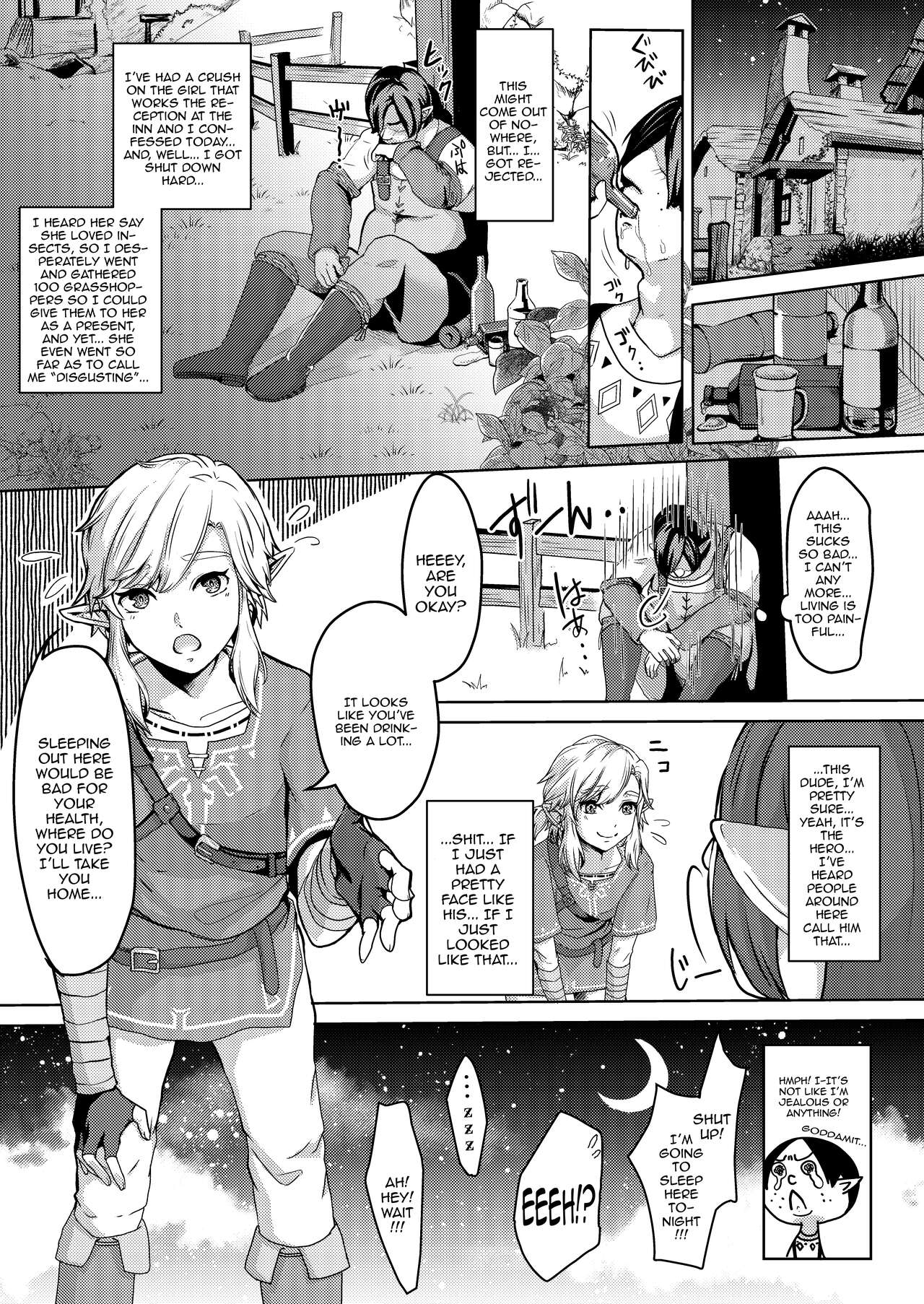 Mayonaka no Yuusha no Midarana Kenshin | The Heros Night of Depraved Devotion page 2 full