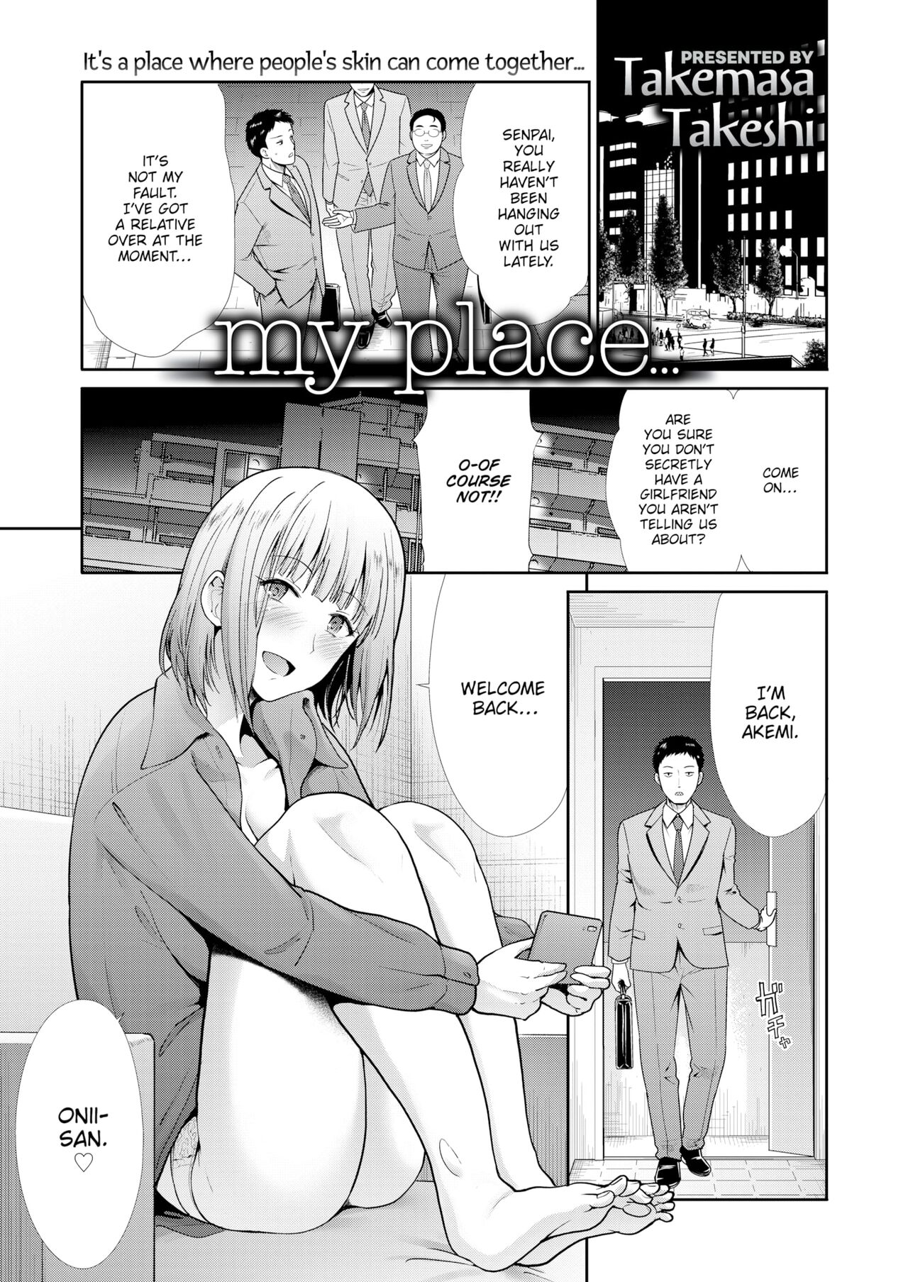 My Place... page 1 full