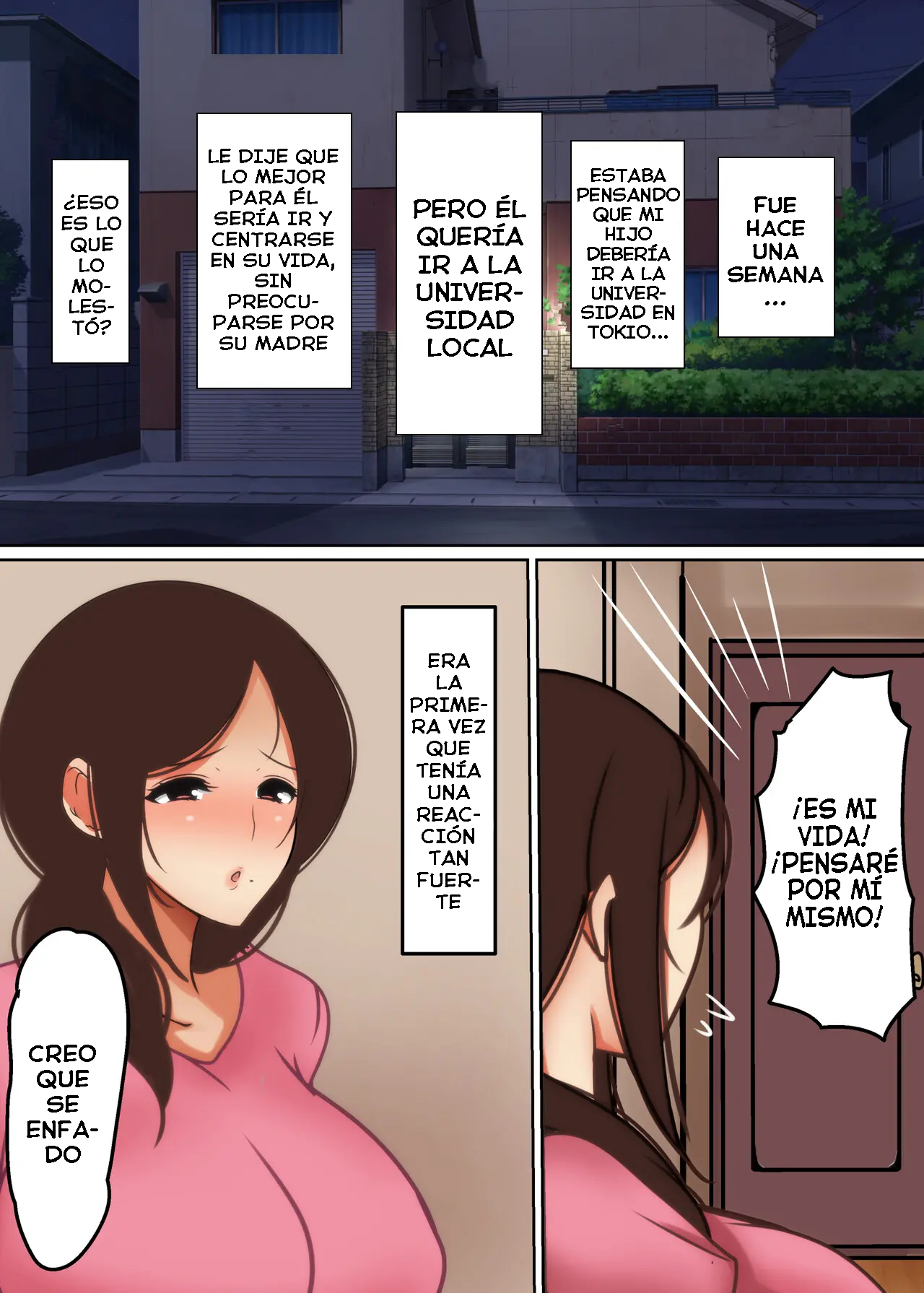 Haha ga Midara ni Aegu Toki 2 ~Shinjou-ke no Boshi Jouji~ | Cuando Mamá Gime Lujuriosamente 2 ~El Asunto Madre-Hijo de la Familia Shinjo~ page 3 full