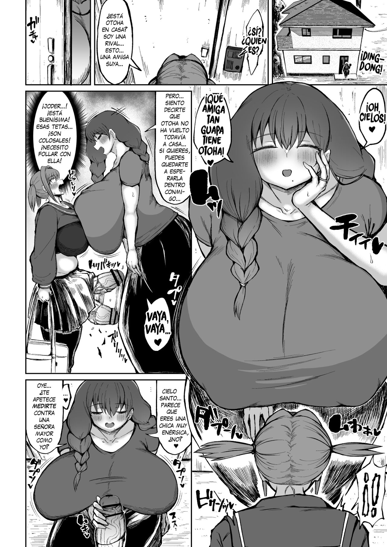 Futanari Mama wa Yokkyuu Fuman - ¡Esta mamá futanari tiene ganas de jugar! page 9 full