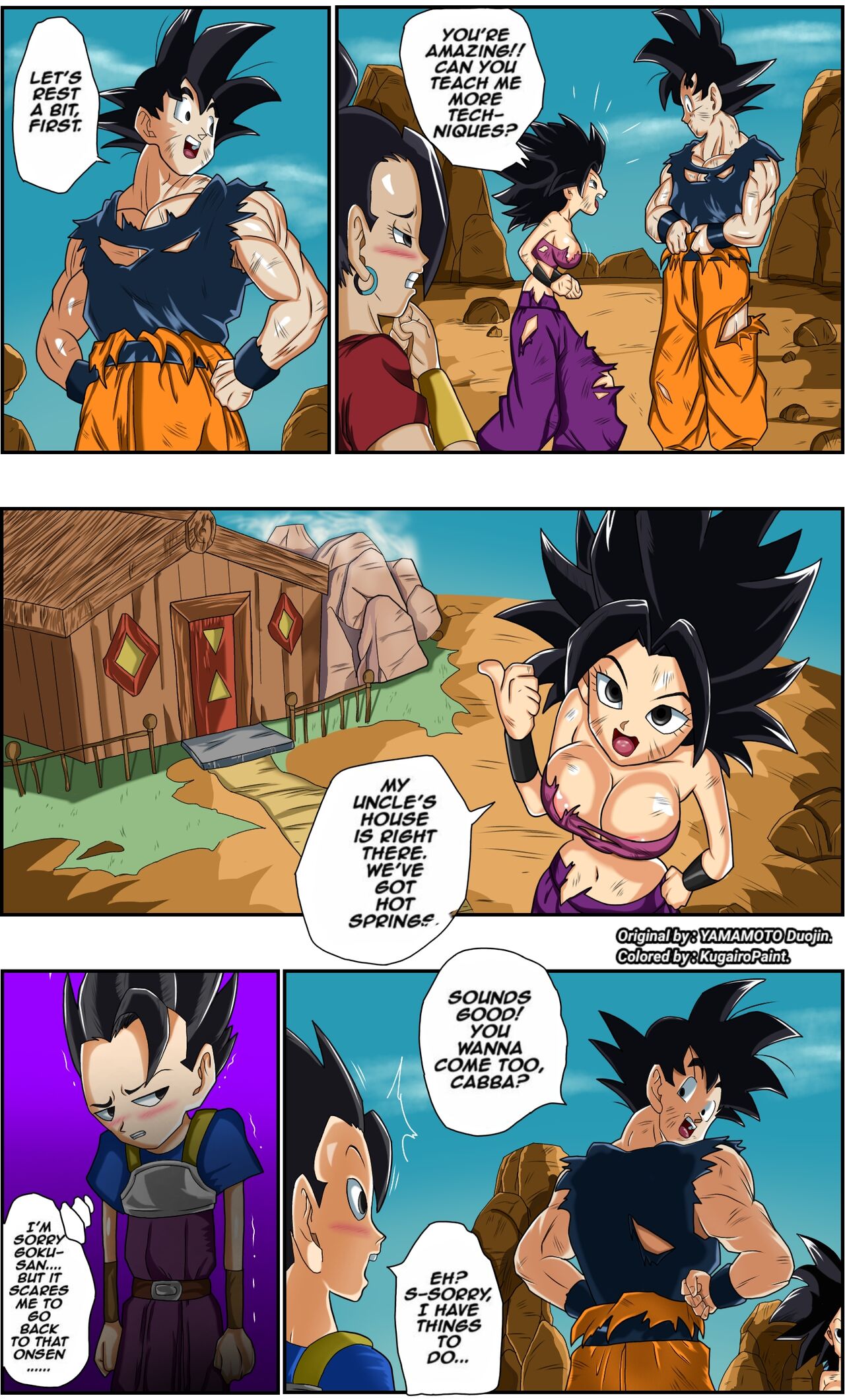 kefla vs Goku page 4 full