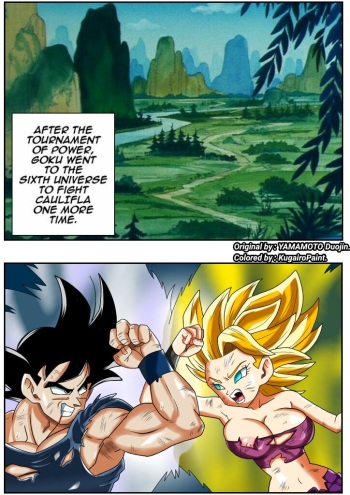 kefla vs Goku cover