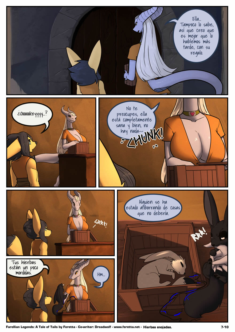 A Tale of Tails: 07 Cicatrices page 10 full
