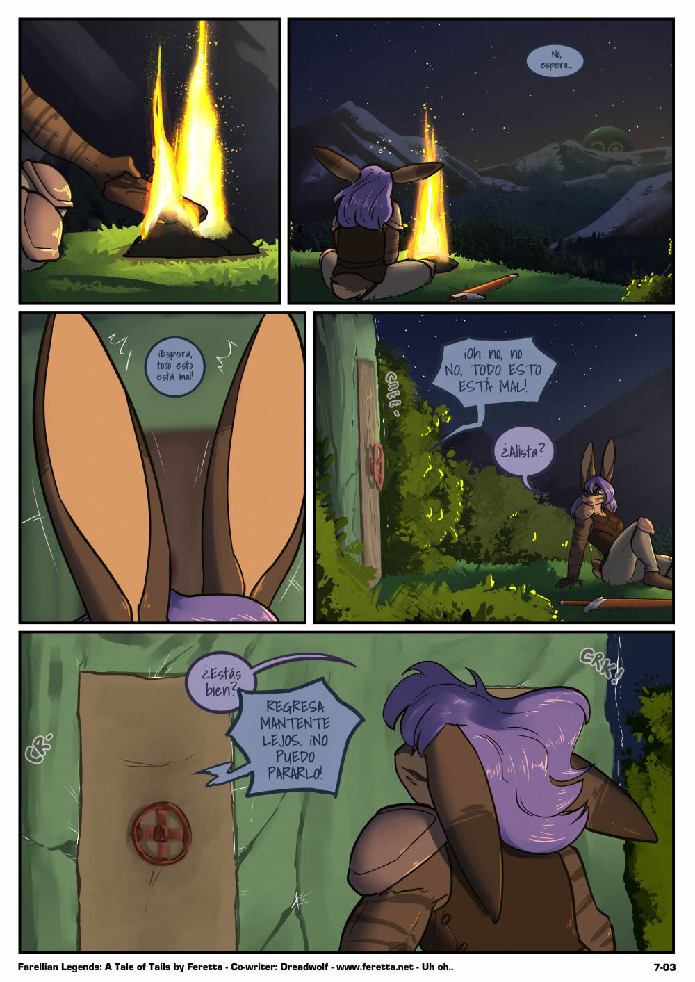 A Tale of Tails: 07 Cicatrices page 3 full