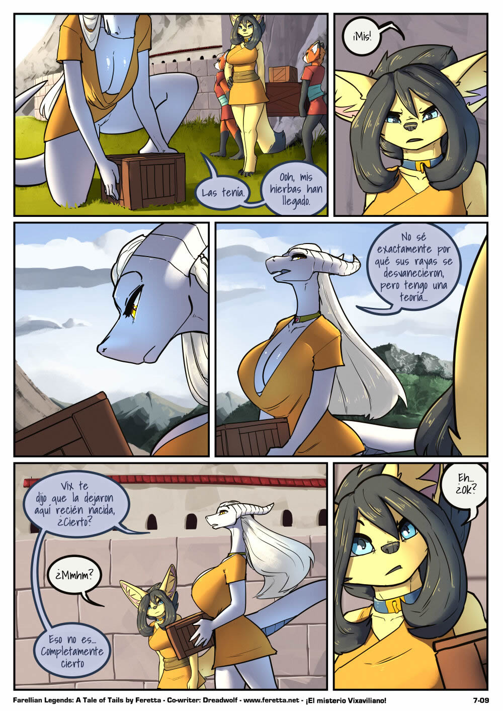 A Tale of Tails: 07 Cicatrices page 9 full