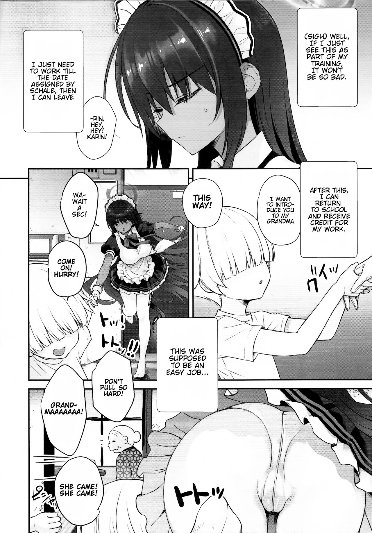 Karin-chan no Ura Shinpi Kaihou ~Suimin Zecchou, Kaishi~ Hen | Karin's Mysterious Awakening ~ Sleep, Climax, Beginning page 5 full