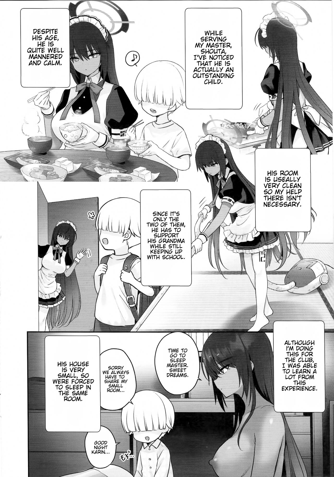 Karin-chan no Ura Shinpi Kaihou ~Suimin Zecchou, Kaishi~ Hen | Karin's Mysterious Awakening ~ Sleep, Climax, Beginning page 7 full