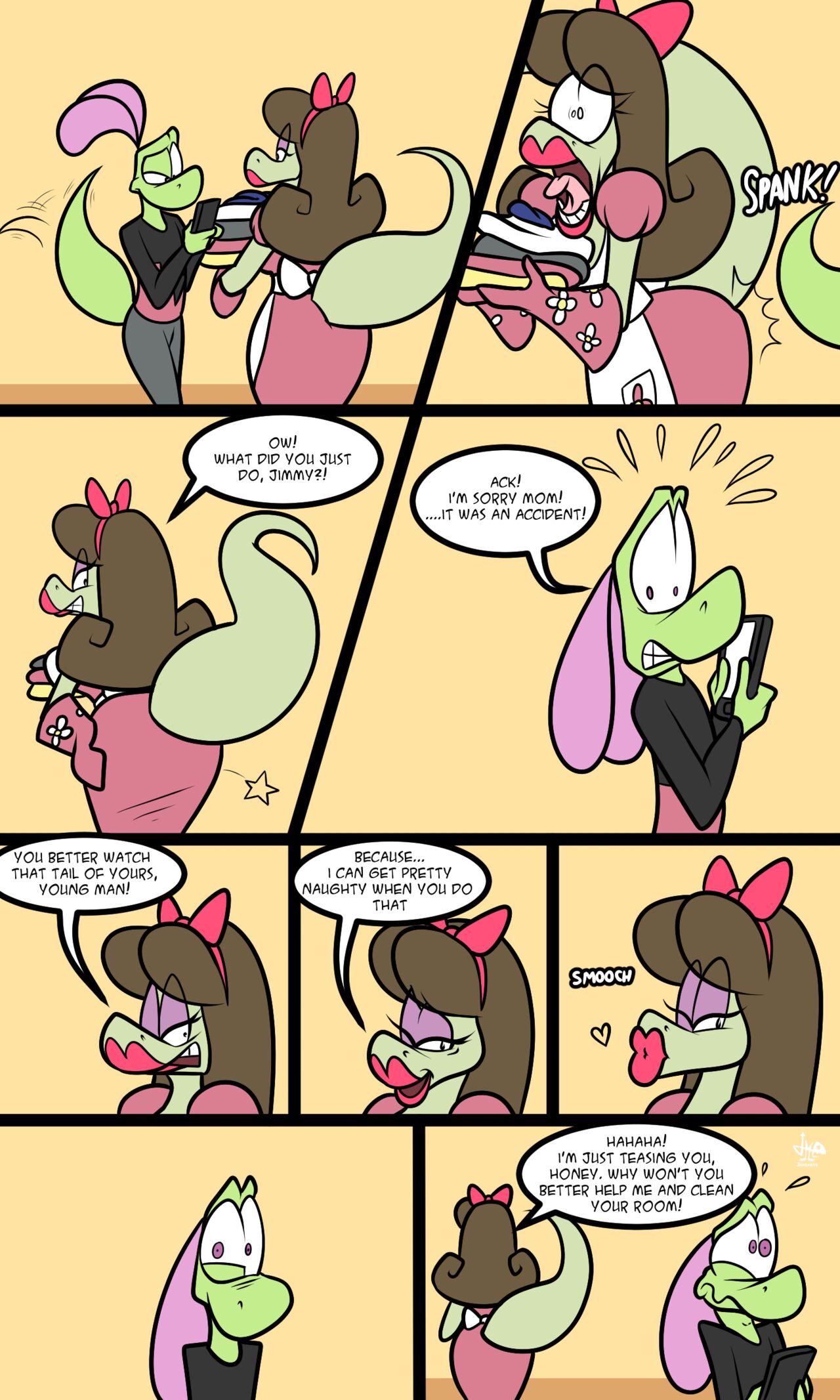 Jimmy and his Mom page 2 full