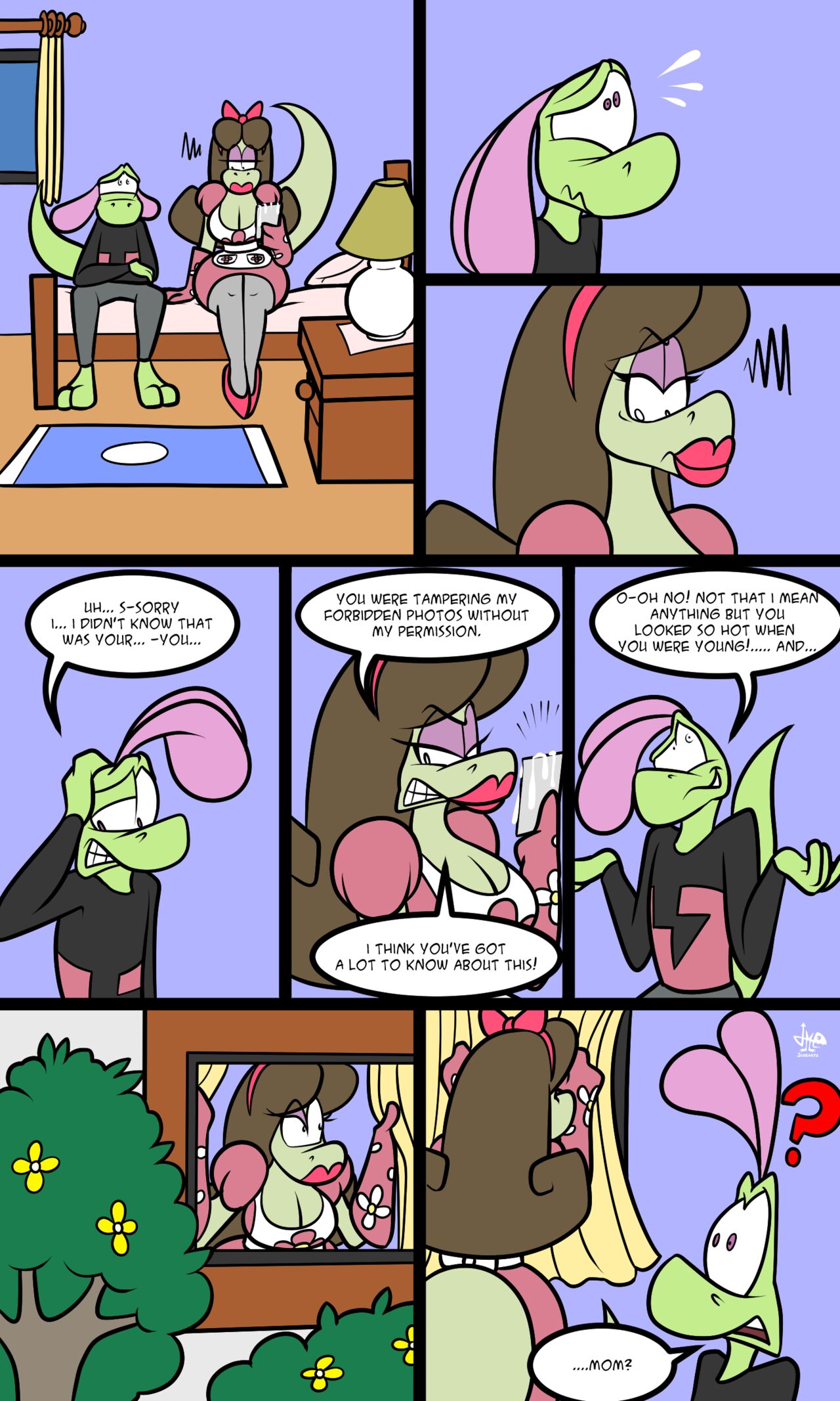 Jimmy and his Mom page 4 full