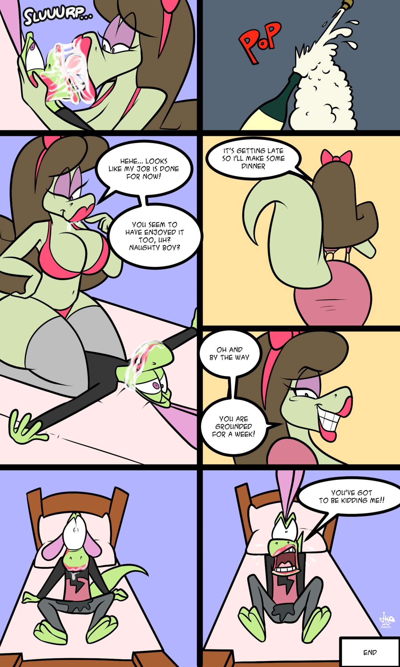 Jimmy and his Mom page 7 full