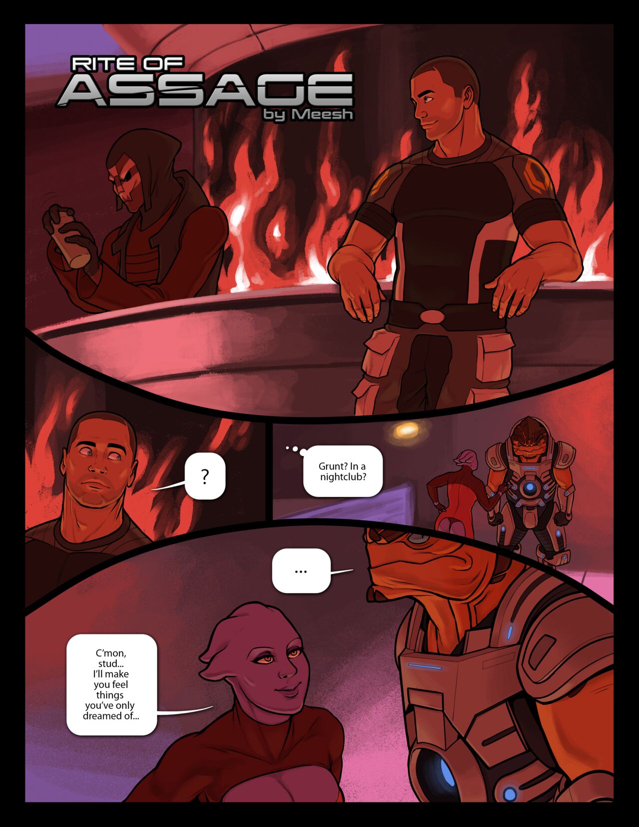 Rite of Assage page 1 full