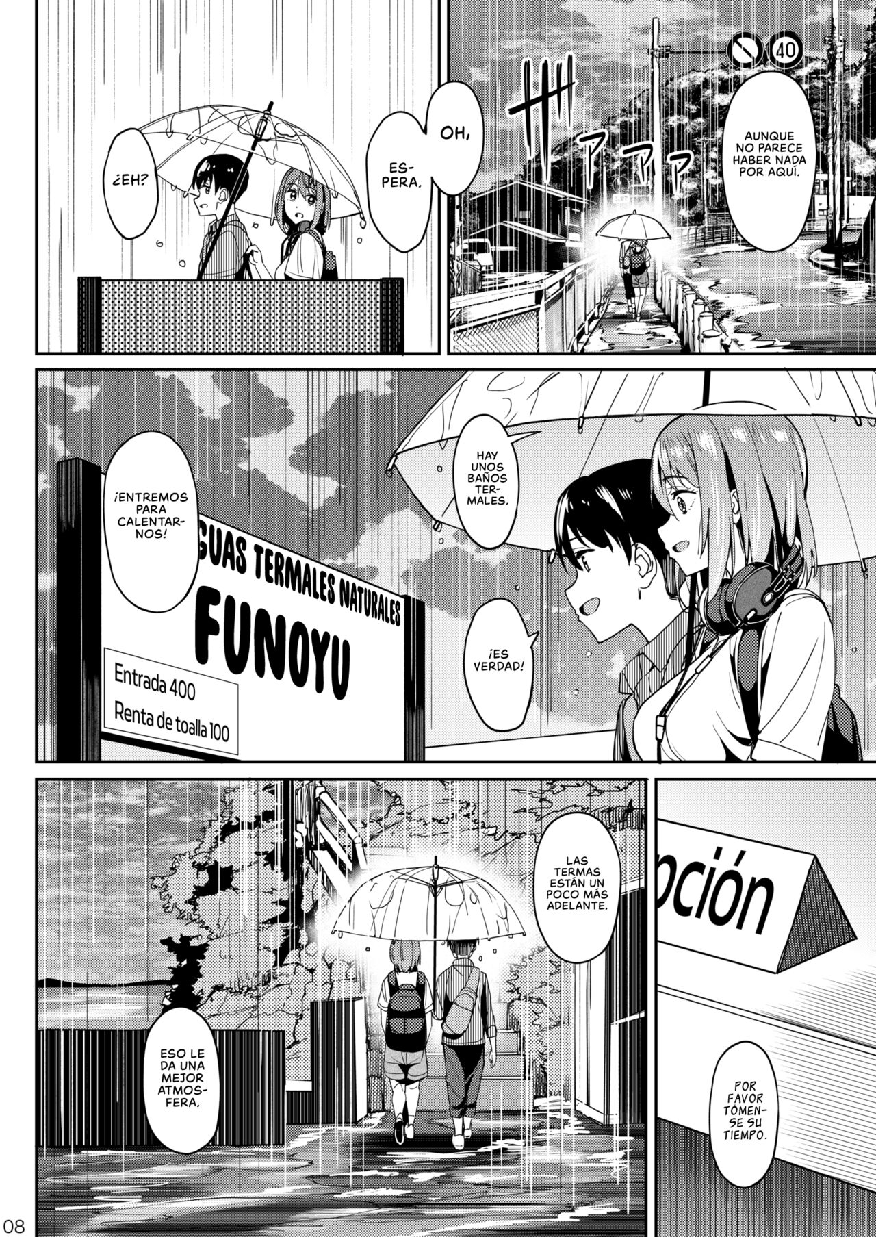 Mankitsu-chu 3 Onsen Chapter | Pasándola a lo Grande Capitulo 3: Onsen page 7 full