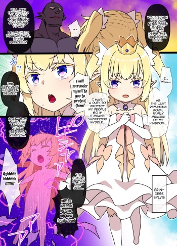 The Elven Princess and the Demon King's Contract cover