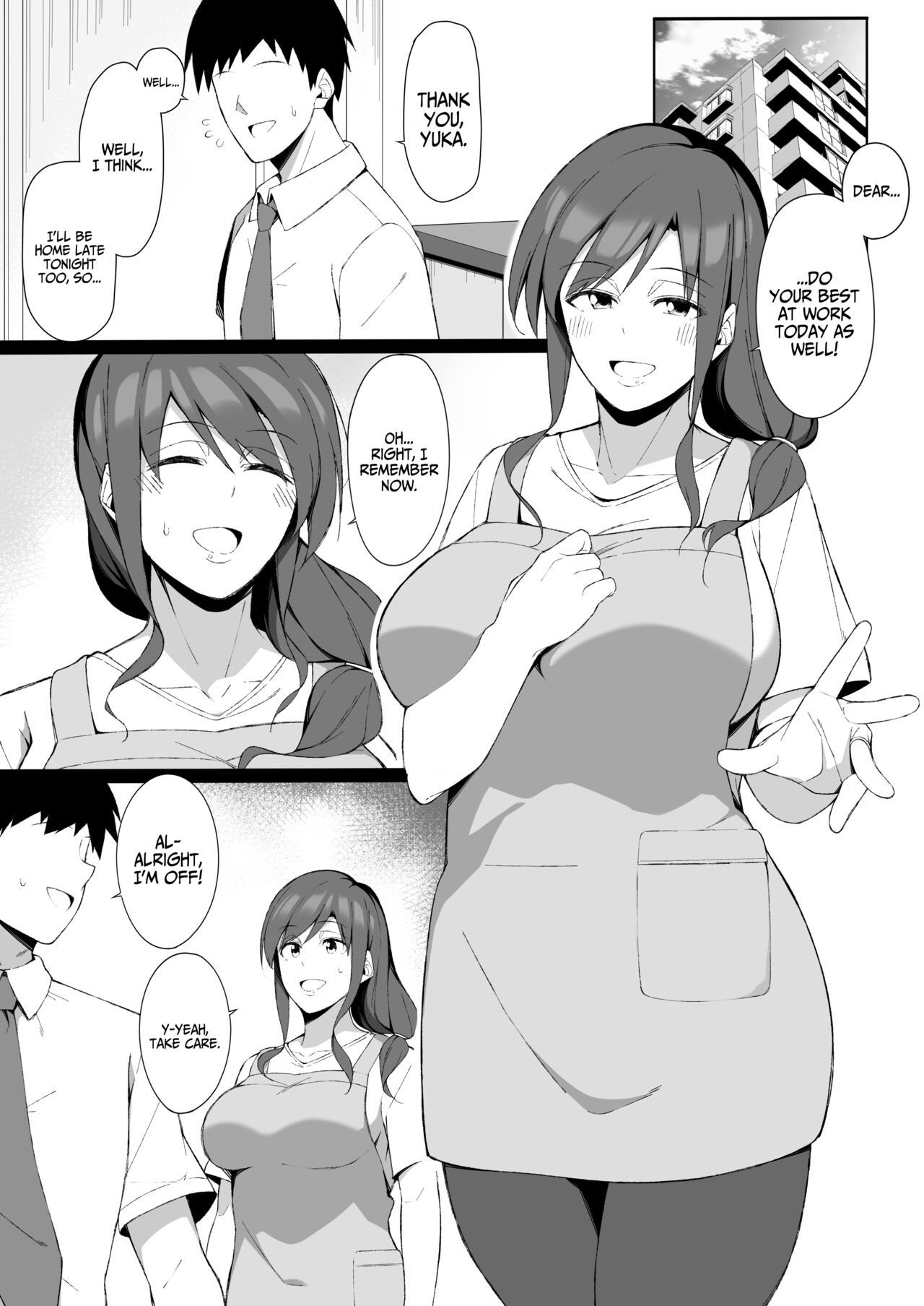 Osu ni Ochiru Seiso Hitozuma + Extra | Degeneracy of a Neat Housewife for a Man page 2 full
