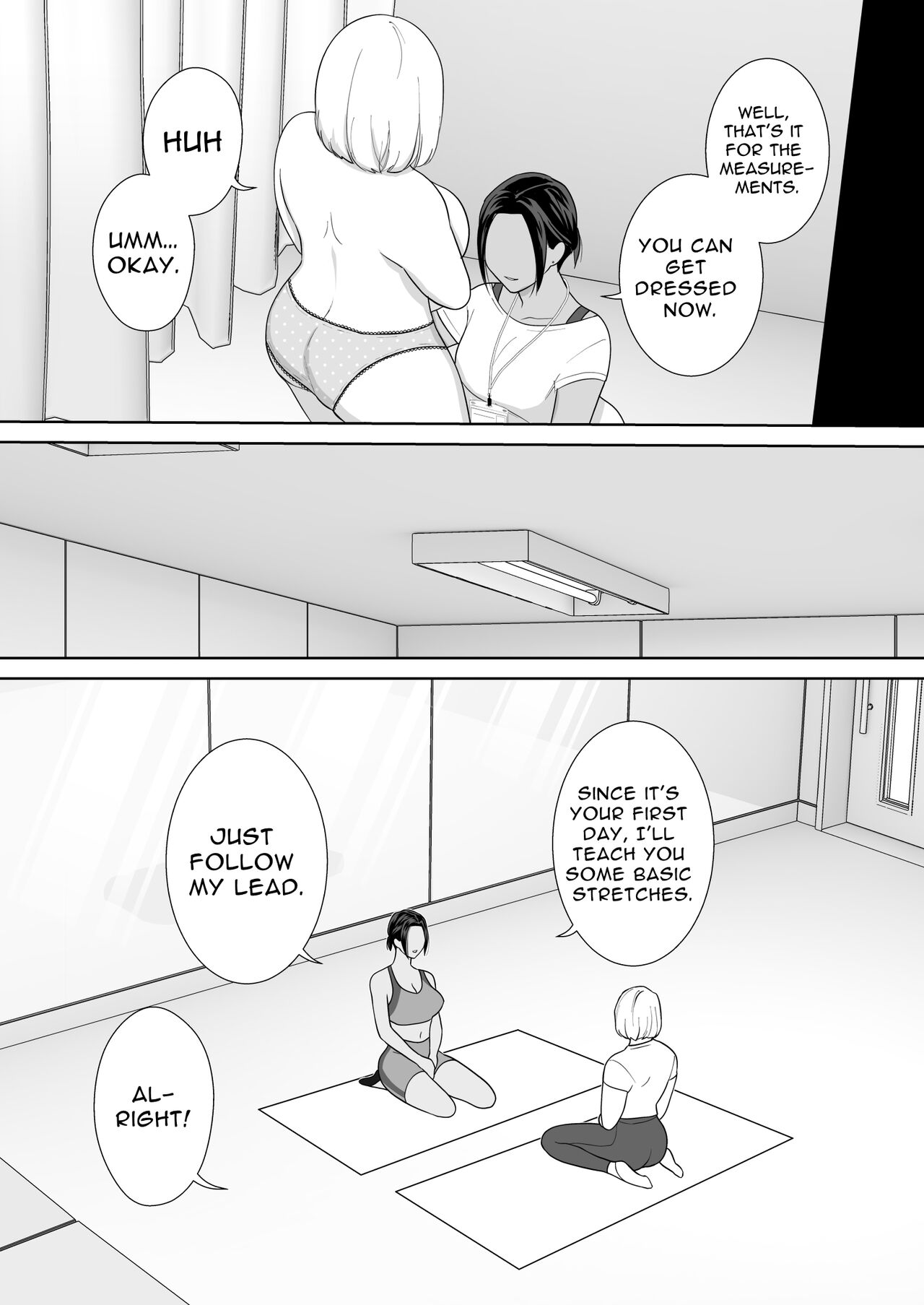 Futanari x Fitness! page 8 full